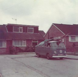The classic vw t2 bay single cab pick up when originally purchased