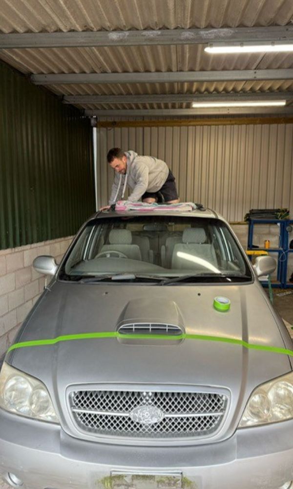Turning a Kia Sedona into the A-Team transport